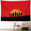 6 Sizes Cowboy Red Dead R Redemption 2 Tapestry Poster Game Wall Art Picture Gamer Room 16 - Red Dead Redemption 2 Shop