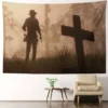 6 Sizes Cowboy Red Dead R Redemption 2 Tapestry Poster Game Wall Art Picture Gamer Room 18 - Red Dead Redemption 2 Shop