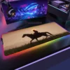 Anime Red Dead Redemption 2 RGB Colorful Gaming Large Mouse Pad Gamer XL Led Mat Computer 1 - Red Dead Redemption 2 Shop