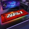 Anime Red Dead Redemption 2 RGB Colorful Gaming Large Mouse Pad Gamer XL Led Mat Computer 14 - Red Dead Redemption 2 Shop