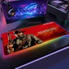 Anime Red Dead Redemption 2 RGB Colorful Gaming Large Mouse Pad Gamer XL Led Mat Computer 17 - Red Dead Redemption 2 Shop