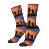 Funny Crazy compression Cowboy Sock for Men Hip Hop Harajuku Red Dead Redemption 2 Desert Cowboy - Red Dead Redemption 2 Shop