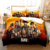 Game Bedding Set Red Dead Redemption 2 3d Print Bed Linen Quilt Duvet Cover Set Home 1 - Red Dead Redemption 2 Shop