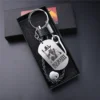 Game Guns Keychain Sets For Car Pendant R Logo Key Chain Souvenirs Men s Gift Red 5 - Red Dead Redemption 2 Shop