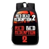 Game Red Dead Redemption Backpack Shoulder Bags For Students Zipper Teenager Canvas Laptop Back Pack Mens 1 - Red Dead Redemption 2 Shop