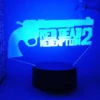 Game Red Dead Redemption Rdr 2 Led Lamp For Bedroom Night Lights Action Figure Avatar Room 2 - Red Dead Redemption 2 Shop