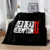 HD Red Dead Revolver Game Gamer Cartoon 3D Blanket Soft Throw Blanket for Home Bedroom Bed 26 - Red Dead Redemption 2 Shop