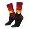 Happy Funny Red Men s Socks Vintage Harajuku Red Dead Redemption 2 Desert Cowboy Hip Hop - Red Dead Redemption 2 Shop