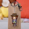 New Game Red Dead Redemption 2 Keychain Acrylic Crystal Key Ring Jewelry Souvenir Cartoon Cool Keychain 2 - Red Dead Redemption 2 Shop