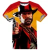 Red Dead Redemption 2 Fashion T shirt Men Women Game 3D Print Streetwear RDR2 Hip Hop 7 - Red Dead Redemption 2 Shop