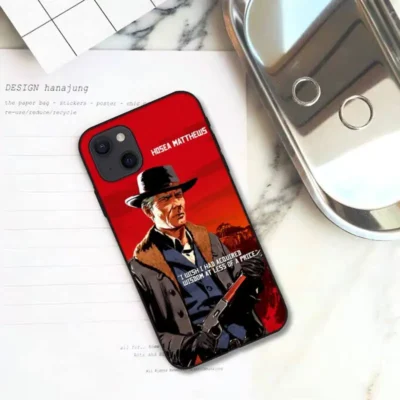 Red Dead Redemption RDR 2 Phone Case For iPhone 11 12 Mini 13 14 Pro XS 7 - Red Dead Redemption 2 Shop