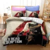 Red Dead Redemption Shooting Game 3d Bedding Set Queen King Size Duvet Cover Set Comforter Cover 4 - Red Dead Redemption 2 Shop