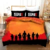 Red Dead Redemption Shooting Game 3d Bedding Set Queen King Size Duvet Cover Set Comforter Cover 5 - Red Dead Redemption 2 Shop