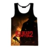 Red Dead Redemption Sleeveless Tank Tops 3D Print Man Women Personality Fashion Campaign Vest Summer Oversized 4 - Red Dead Redemption 2 Shop