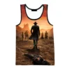 Red Dead Redemption Sleeveless Tank Tops 3D Print Man Women Personality Fashion Campaign Vest Summer Oversized 9 - Red Dead Redemption 2 Shop