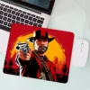 Red Dead Redemption Small Gaming Mouse Pad PC Gamer Keyboard Mousepad Computer Office Mouse Mat Laptop 4 - Red Dead Redemption 2 Shop