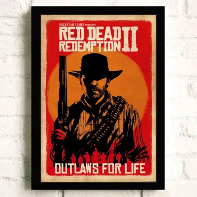 Popular Game Red Dead Redemption 2 Canvas Painting Modern Art Poster and Prints Wall Decorative Pictures 20 - Red Dead Redemption 2 Shop